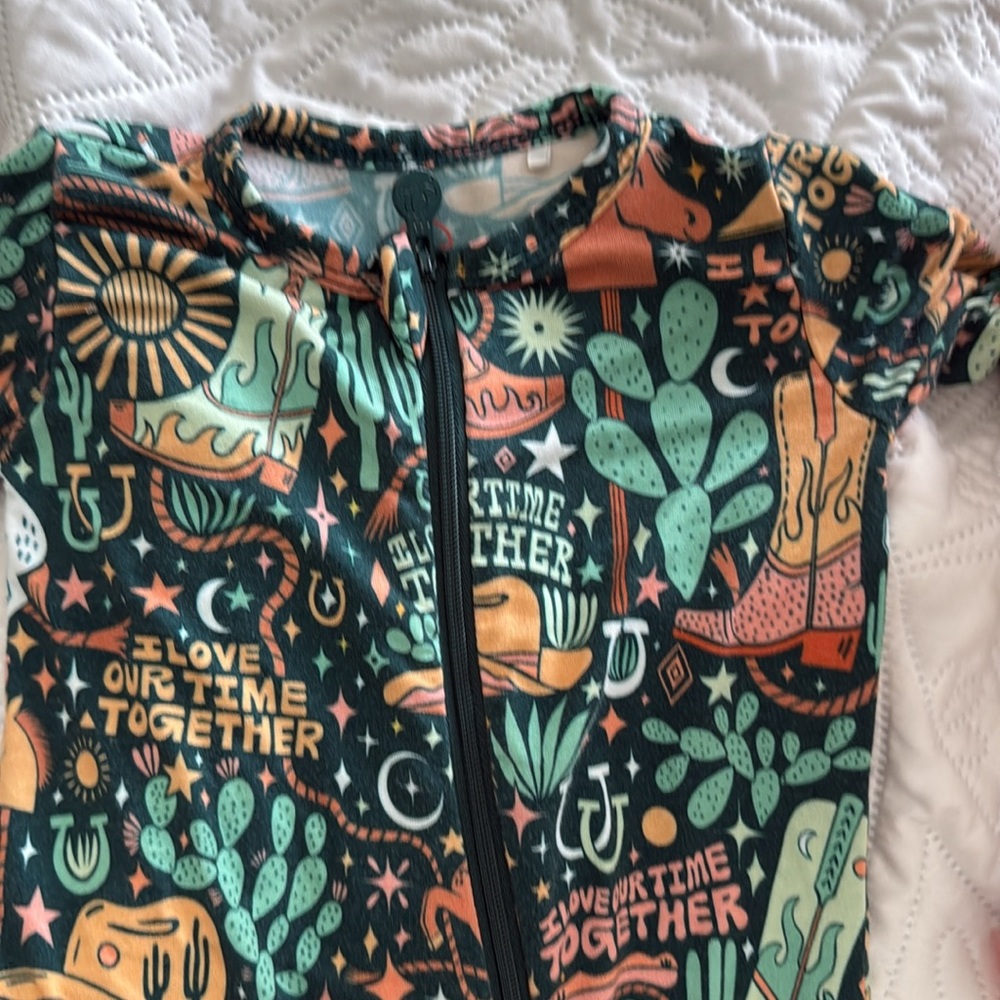 Raising Mama second skin footie baby pajamas